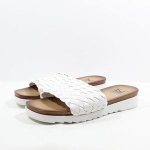 Chinese Laundry/Dirty Laundry Enjoy It Woven Sandal - White